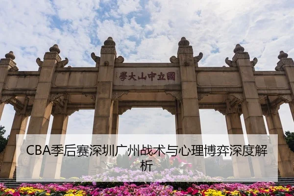 CBA季后赛深圳广州战术与心理博弈深度解析